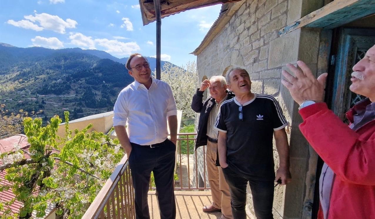 Στο Πετρίλο Καρδίτσας ο Πέτρος Κόκκαλης